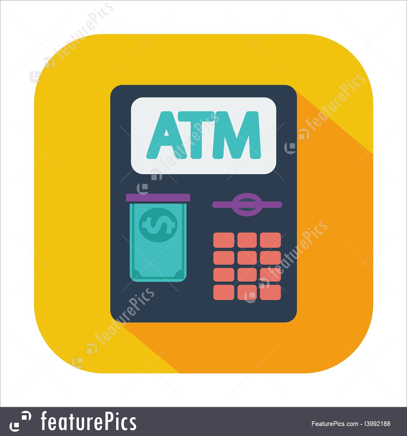 1300x1392 Emblems And Symbols Atm Icon