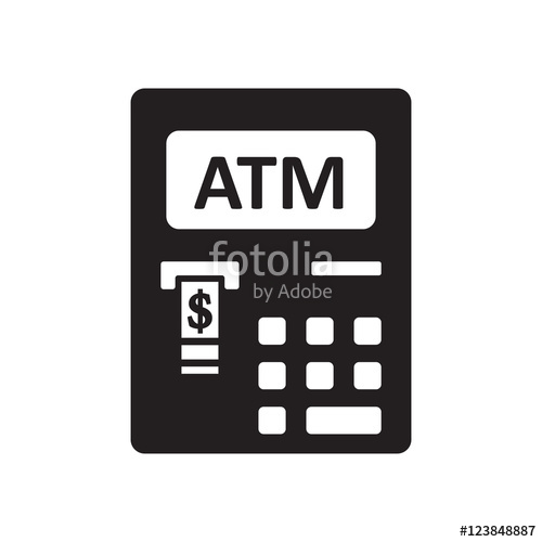 500x500 Atm Icon Stock Image And Royalty Free Vector
