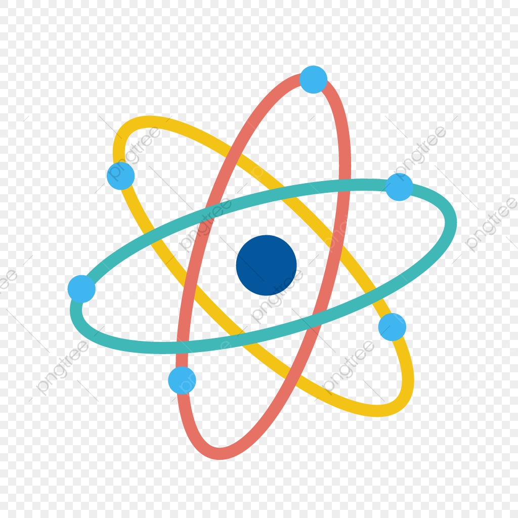 1024x1024 Atom Icon, Atom, Molecule, Nuclear Png And Vector With Transparent