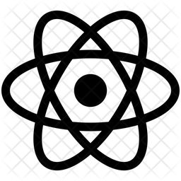 256x256 Atom Icon Of Line Style