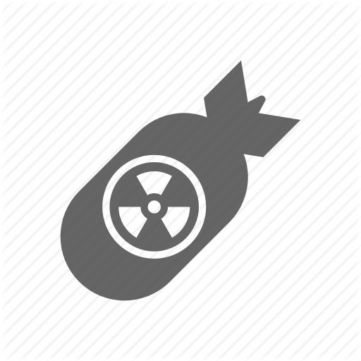 512x512 Atom, Atomic, Bomb Icon