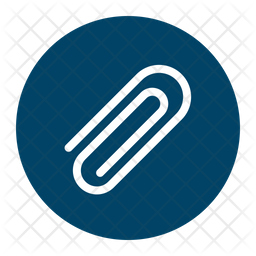 256x256 Attachment Icon Of Flat Style