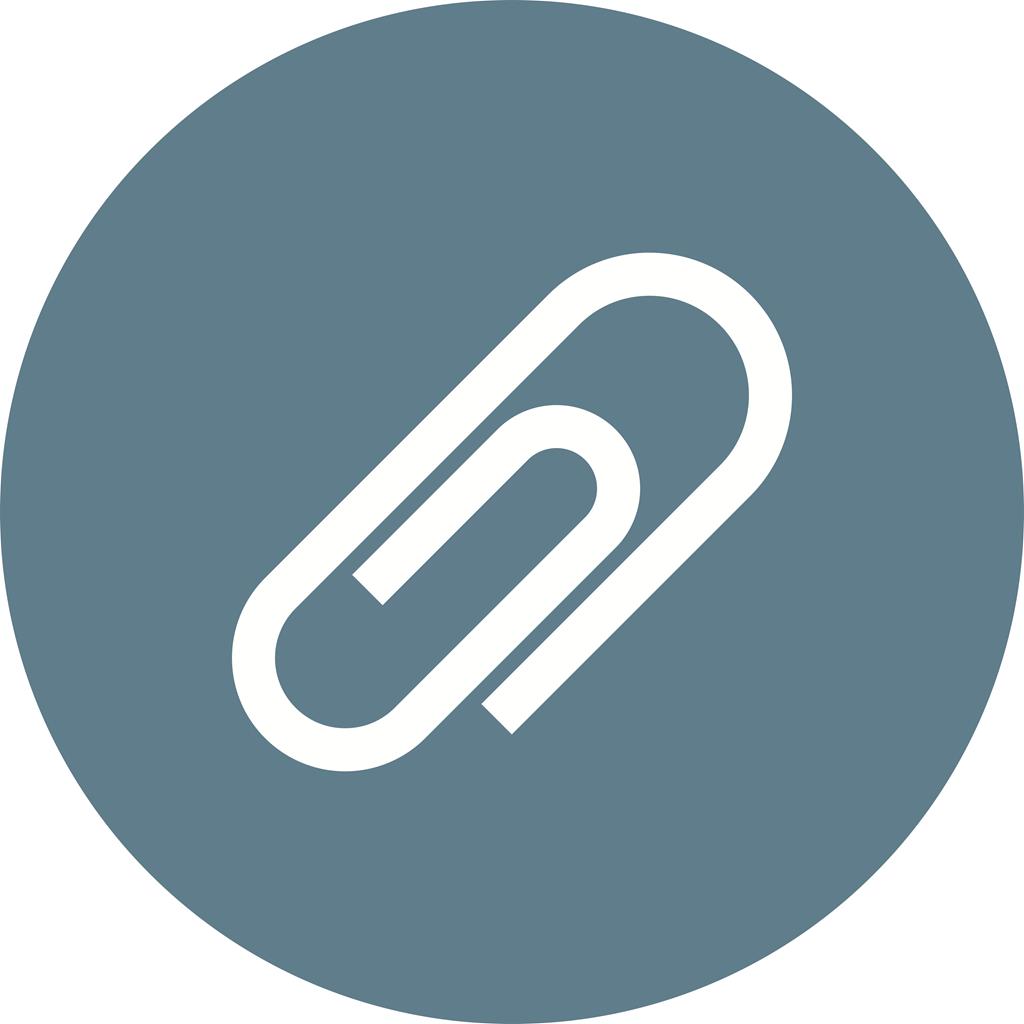 1024x1024 Attachment Flat Round Icon