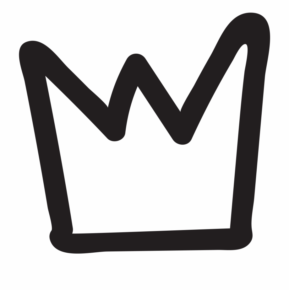 920x924 Crown Doodle Png