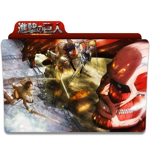 512x512 Attack On Titan Icon Folder