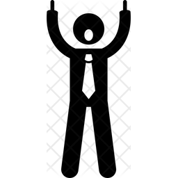 256x256 Attitude Icon Of Glyph Style