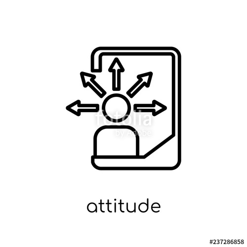 500x500 Attitude Icon From Collection Stock Image And Royalty Free