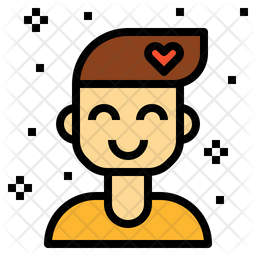 256x256 Positive Attitude Icon Of Colored Outline Style