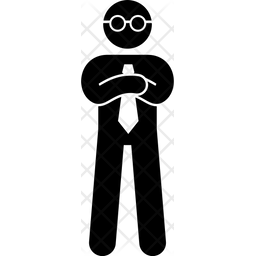 256x256 Positive Attitude Icon Of Glyph Style