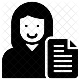 256x256 Attorney Icon Of Glyph Style