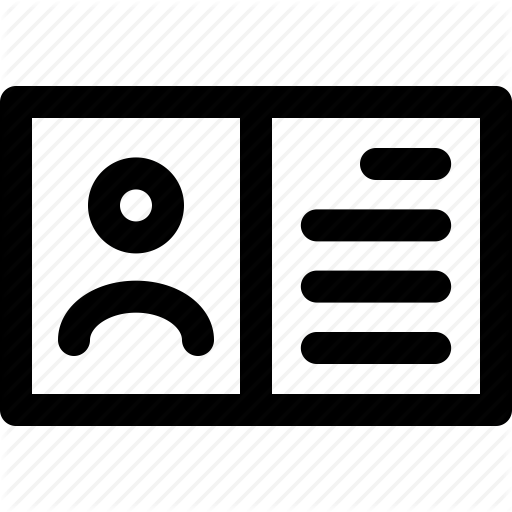 512x512 Attribute, Business, Contact, Professional, Profile Icon