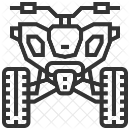 256x256 Atv Icon Of Line Style