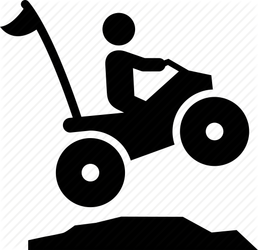 512x496 All Terrain Vehicle, Atv, Jump, Quad, Sports, Vehicle, Wheeler Icon