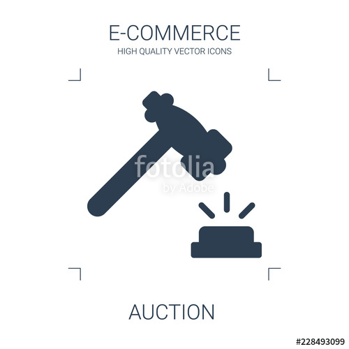 500x500 Auction Icon Stock Image And Royalty Free Vector On Fotolia