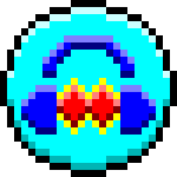 250x250 Audacity Icon Pixel Art Maker