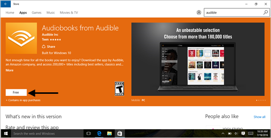 552x281 How Can I Download The Audible App For My Windows Phone Or Windows