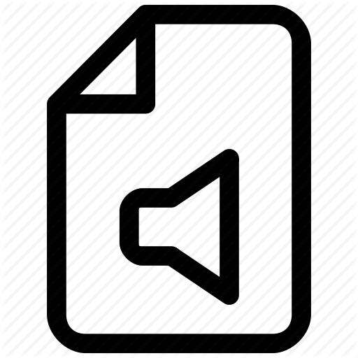 512x512 Audio, Audio File, Audio File