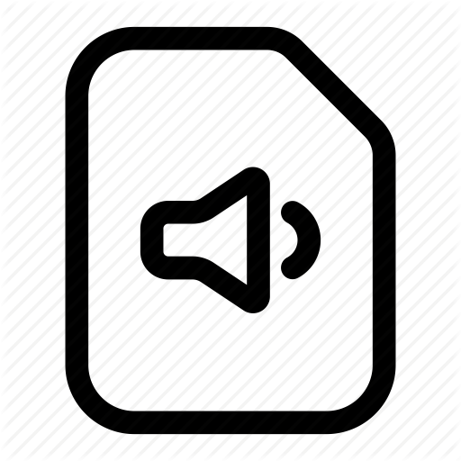 512x512 Audio, File, Sound, Speaker Icon