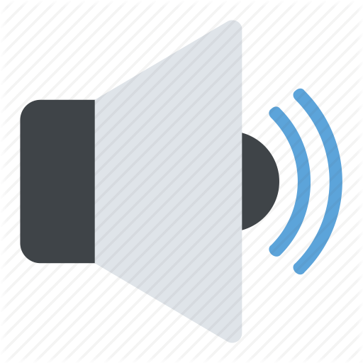 512x512 Audio Symbol, Speaker, Volume Interface, Volume Medium, Volume