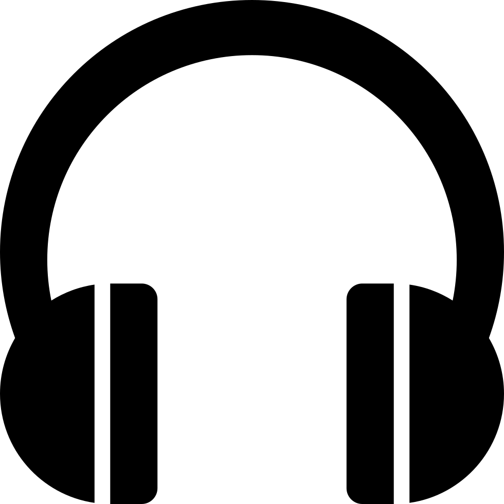 980x980 Headphones Headset Music Audio Png Icon Free Download