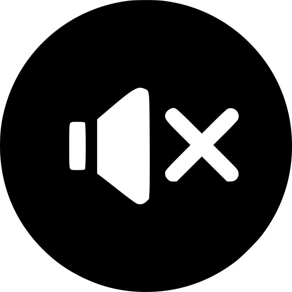 980x980 No Audio Png Icon Free Download