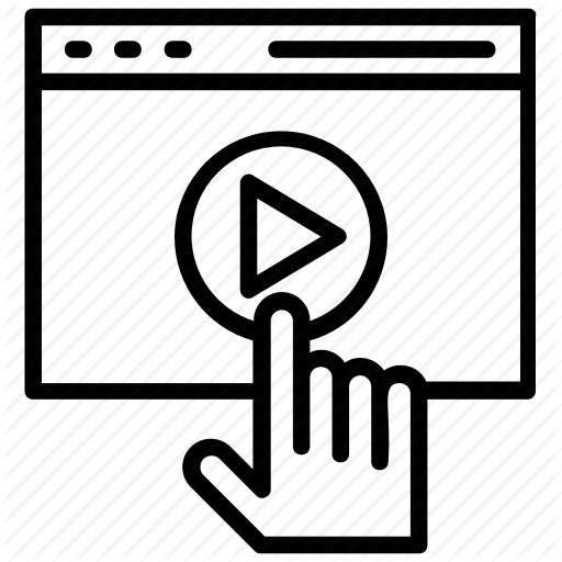 512x512 Audio Play, Media Play, Touch Play, Video Play, Watch Video Icon