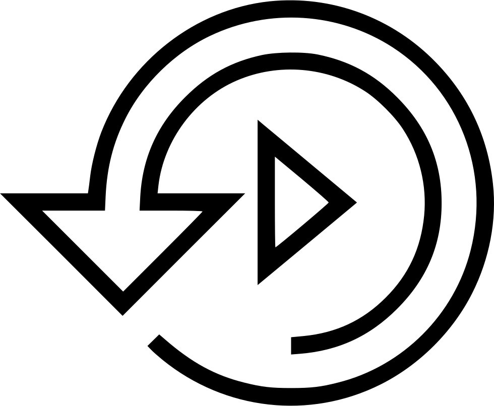 980x806 Replay Loop Play Audio Video Png Icon Free Download