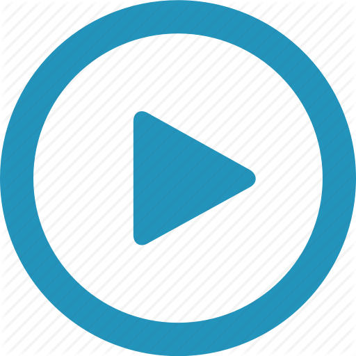 512x512 Arrow, Audio, Play, Player, Round, Video Icon