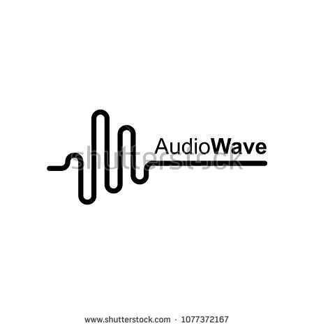 450x470 Abstract Audio Or Sound Wave Logo Icon In Black Color A Iq