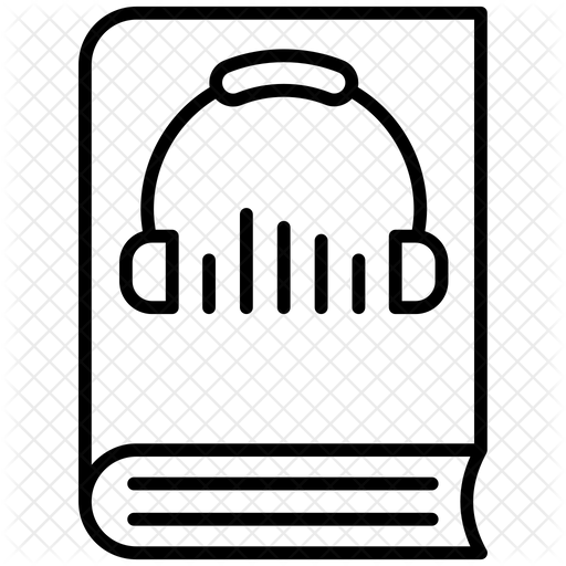 512x512 Audiobook Icon Of Line Style