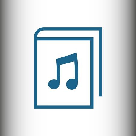 450x450 Audiobook Vector Icon Flat Gray Symbol Pictogram Is Isolated