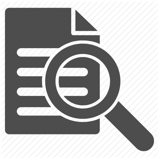 512x512 Audit, Check, Document, File, Report, Search, View Icon