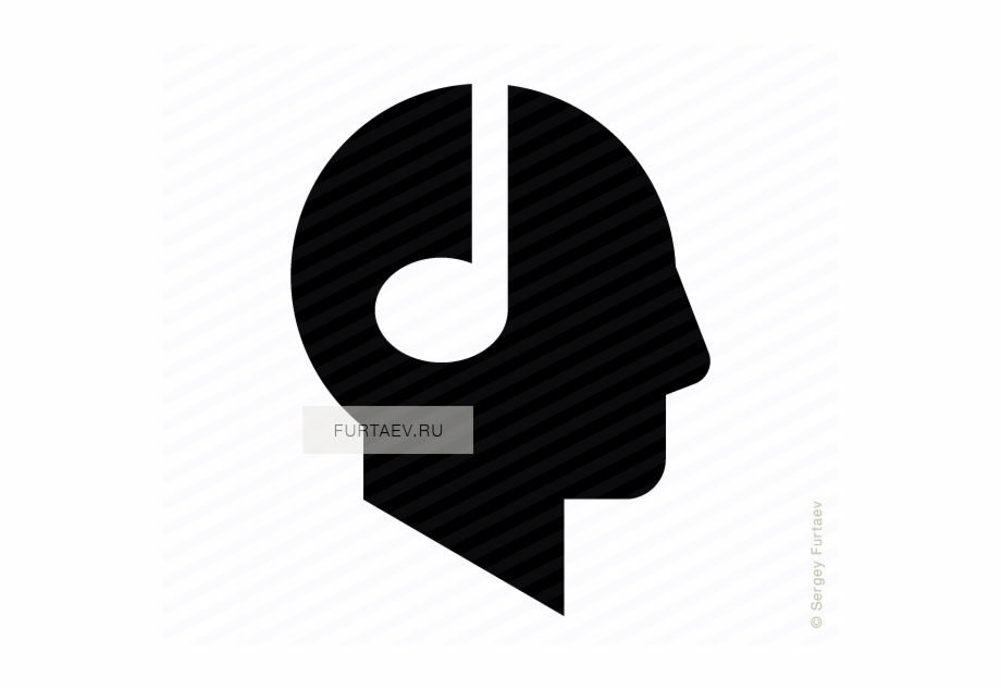 920x633 Vector Icon Of Male Profile With Headphones