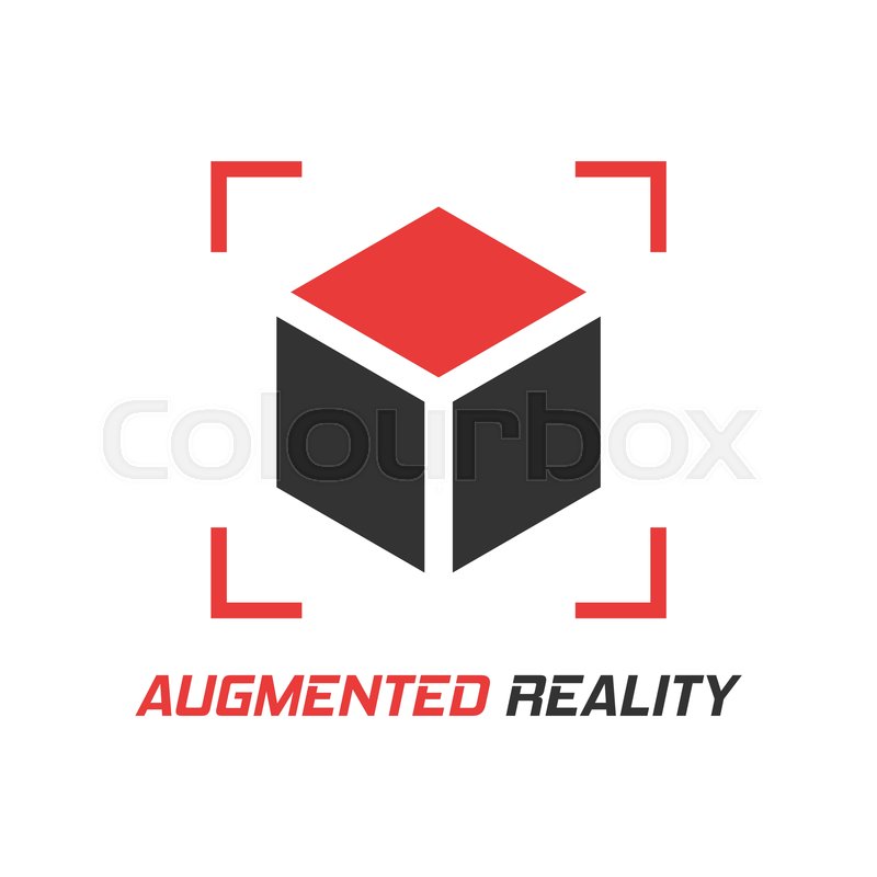 Augmented Reality Icon In Flat Style Stock Vector Colourbox 800x800 Augmented Reality Icon In Flat Style Stock Vector Colourbox