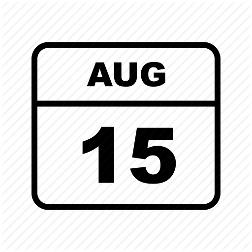 512x512 Aug, Calendar, Month, Schedule Icon