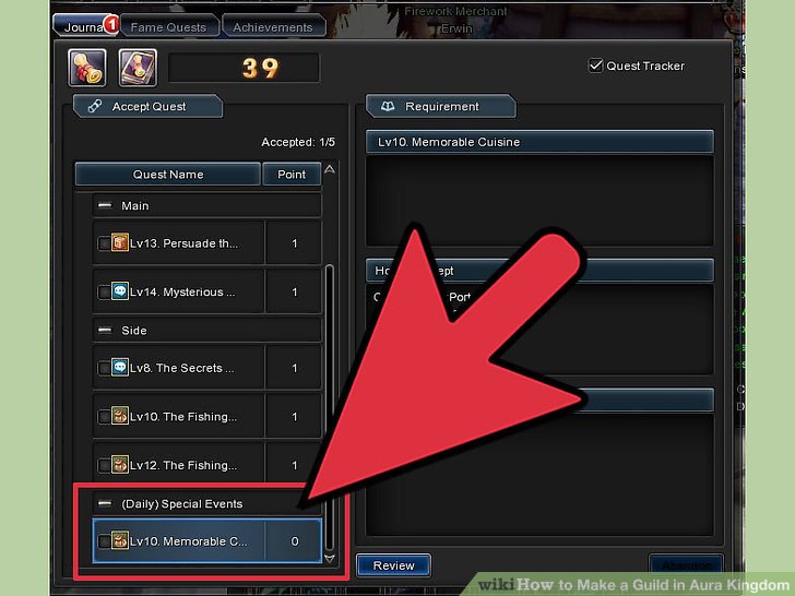 728x546 How To Make A Guild In Aura Kingdom Steps