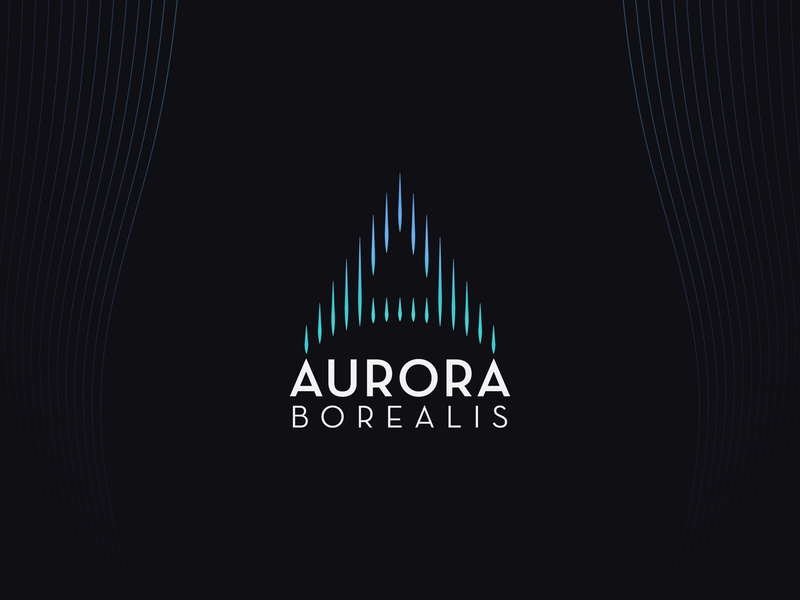 800x600 Aurora Borealis Logo Design