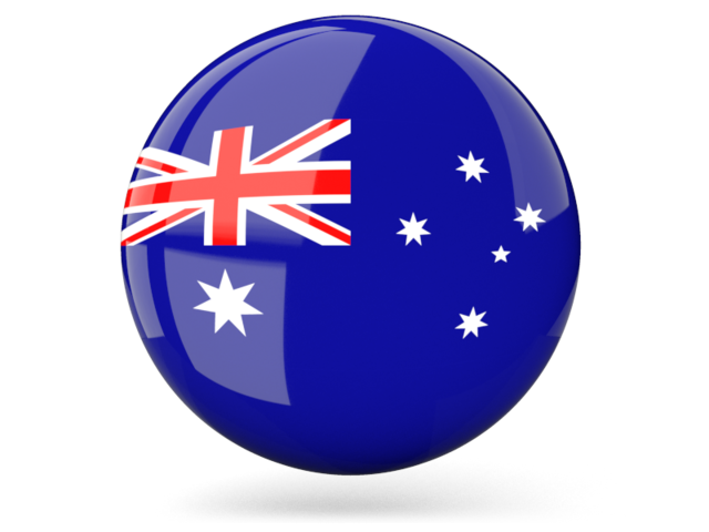 Glossy Round Icon Illustration Of Flag Of Australia 640x480 Glossy Round Icon Illustration Of Flag Of Australia