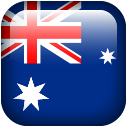 256x256 Australia Icon Flag Borderless Iconset Hopstarter