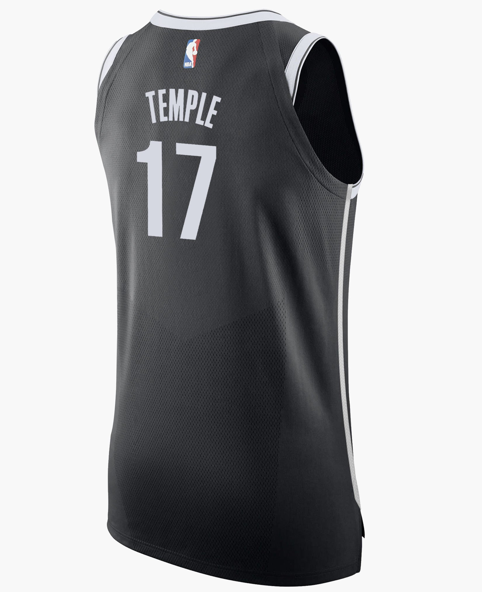 1650x2028 Brooklyn Nets Nike Men's Garret Temple Authentic On Court Icon