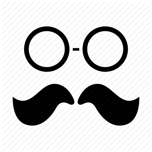 512x512 Authentic, Barber, Barershop, Men, Mustache Icon