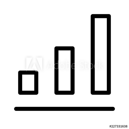 500x500 Chart Bar Text Editor Write Author Writer Vector Icon