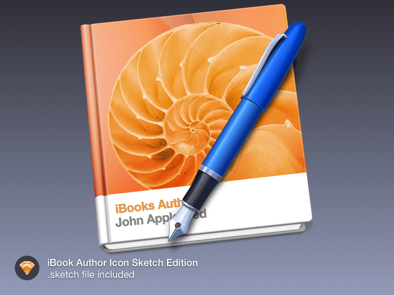 800x600 Ibook Author Icon Sketch Freebie