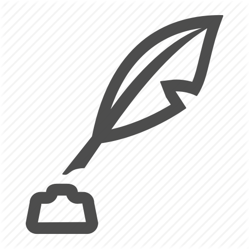 512x512 Author, Feather, Ink, Write Icon