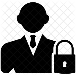 256x256 Authorization Manager Icon Of Glyph Style