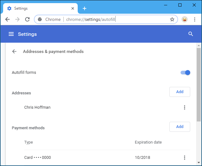 How To Autofill Your Credit Card Number 650x533 How To Autofill Your Credit Card Number