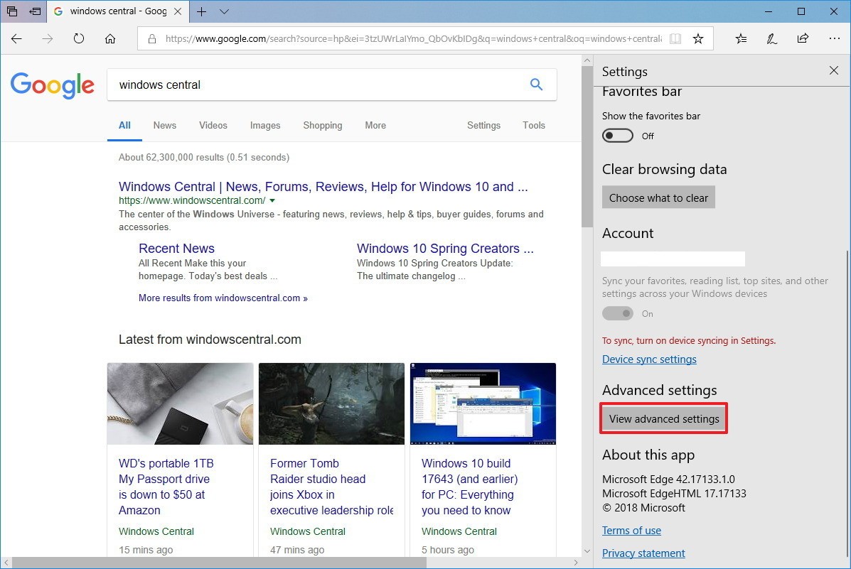 How To Manage Microsoft Edge Autofill Settings Windows Central 1197x801 How To Manage Microsoft Edge Autofill Settings Windows Central