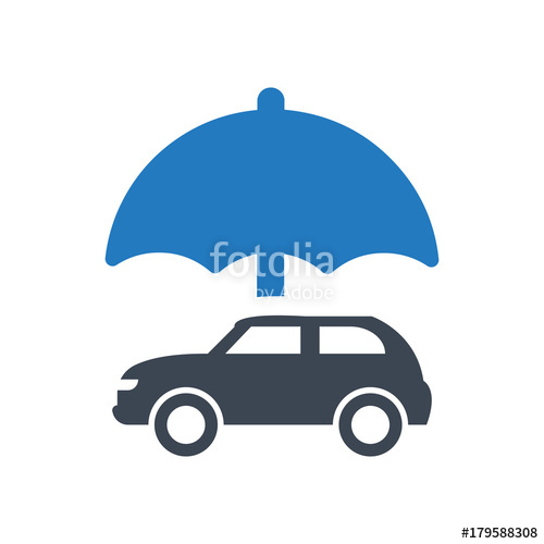 500x500 Auto Insurance Icon Stock Image And Royalty Free Vector