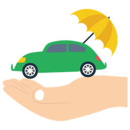 256x256 Car Insurance Icon Of Flat Style