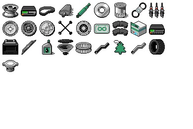 390x260 Auto Parts Iconset